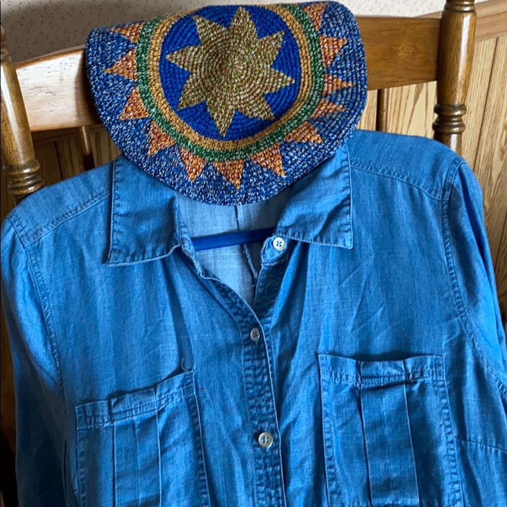 Soho denim jumpsuit